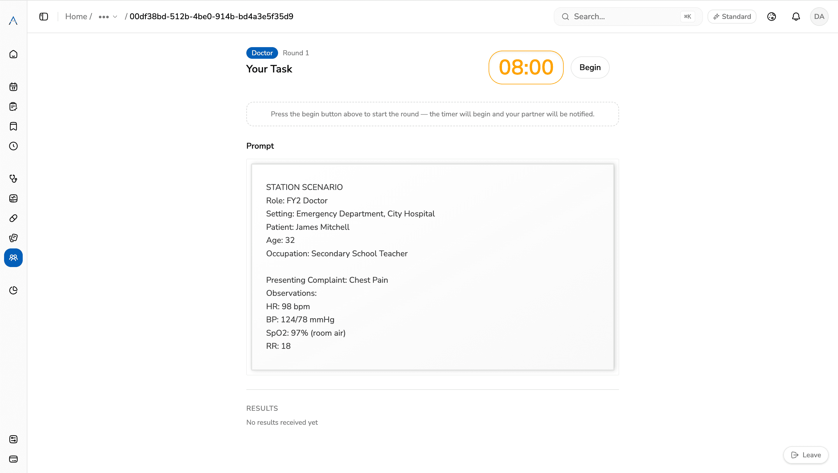 AI Patient consultation